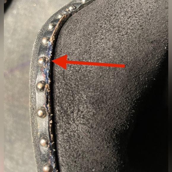 Rag and Bone Chelsea Boot Bootie Romi Black Suede High Heel 38.5 Size 8 - Picture 7 of 9